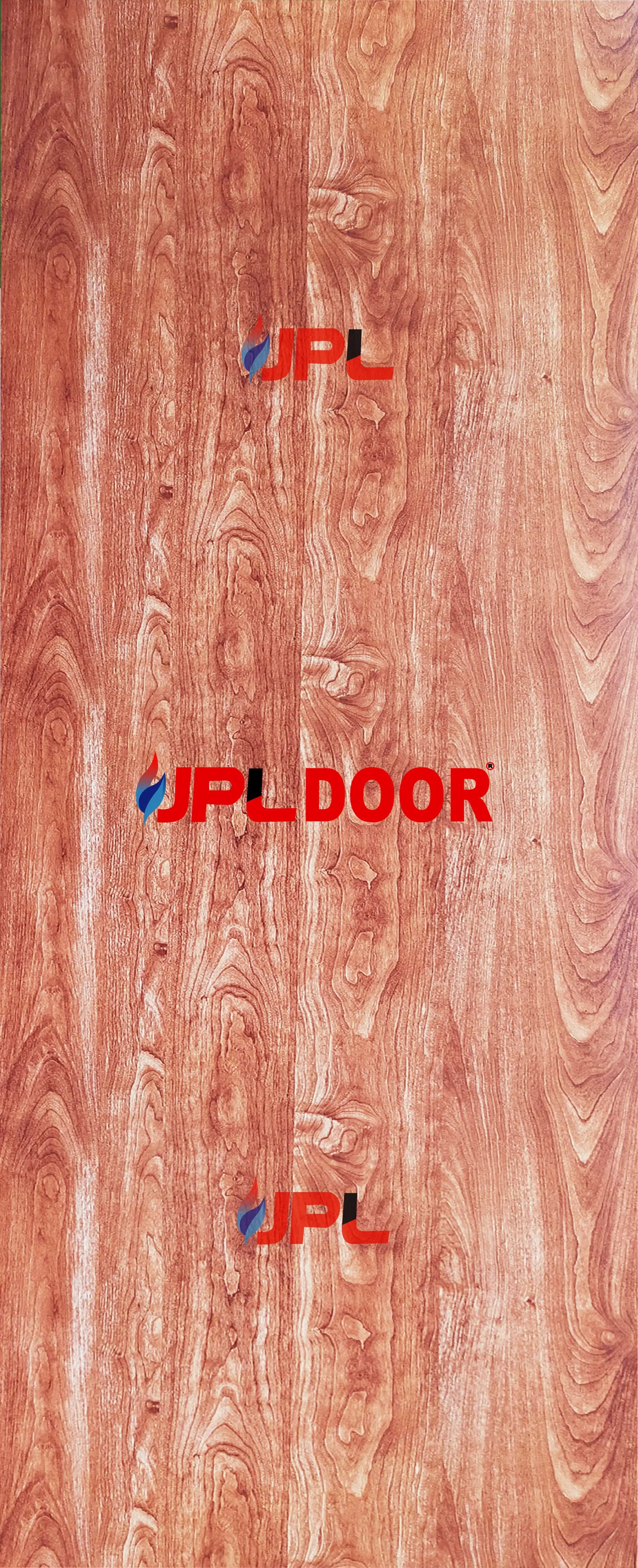 WPC WOODEN TEXTURE DOOR FRAME WITH SHUTTER JPL-WPC-1006